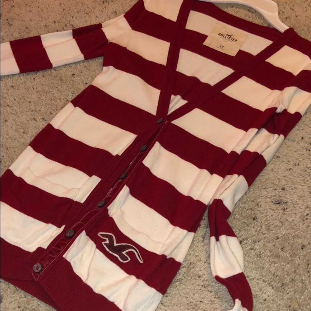 Striped cardigan